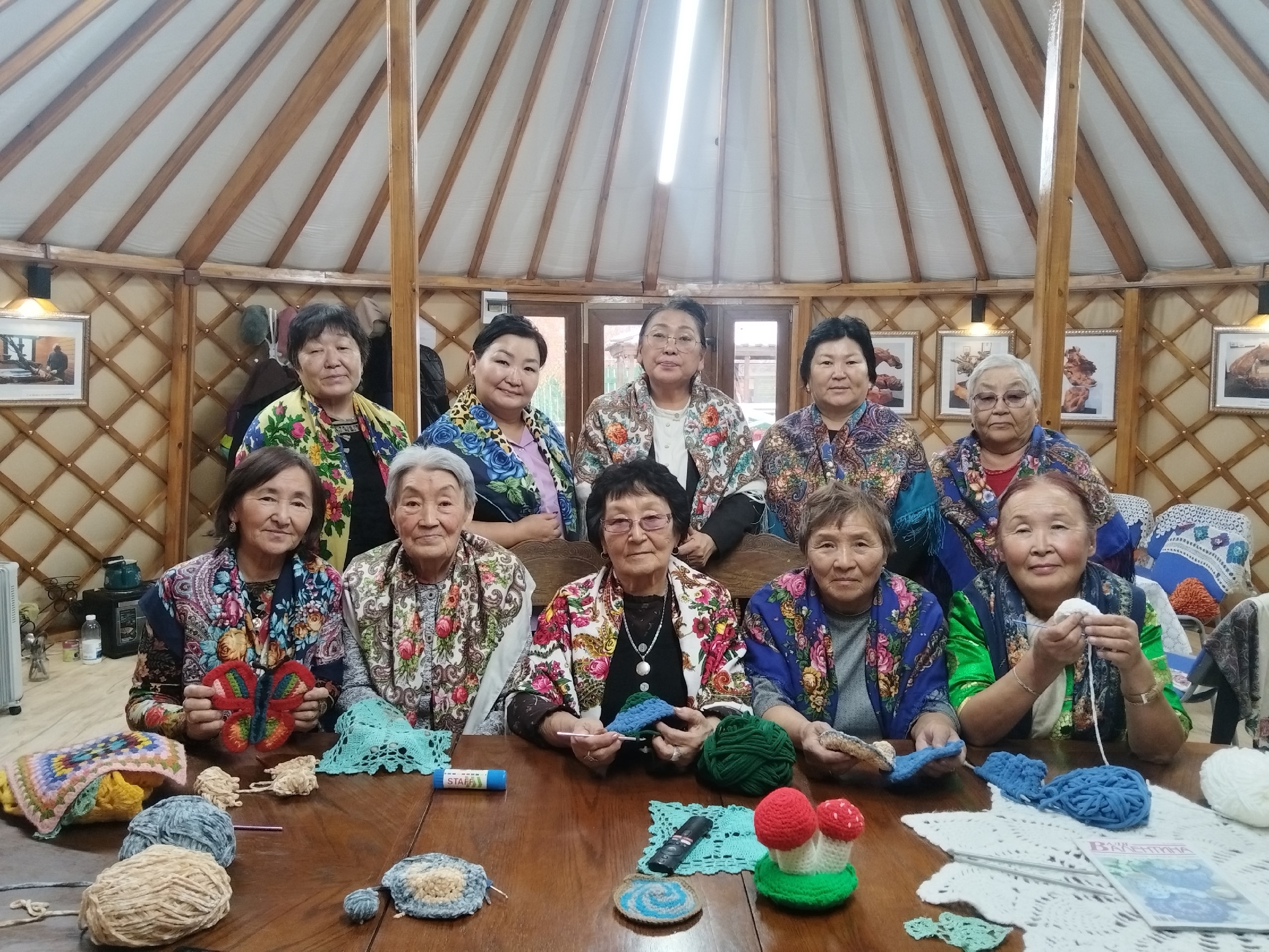 Встреча в клубе "Александра" в честь 101-летия Александры Яковлевны Шойгу!