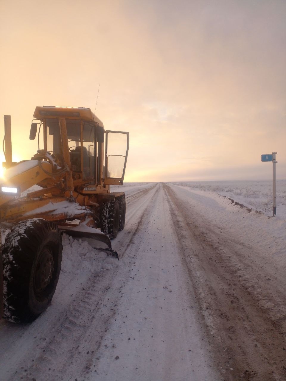 В Туве продолжаются работы по зимнему содержанию дорог